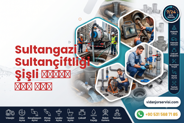 Sultangazi Sultançiftliği Şişli أنبوب صرف فتح