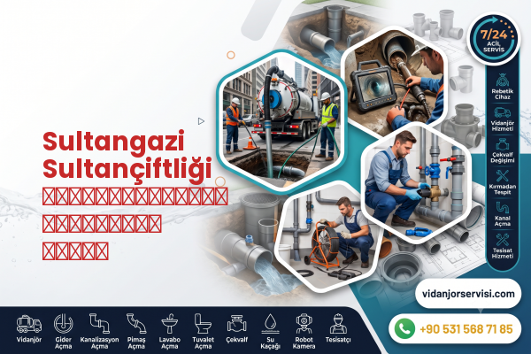 Sultangazi Sultançiftliği гидравлический прочистка стока