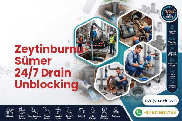 Zeytinburnu Sümer 24/7 Drain Unblocking