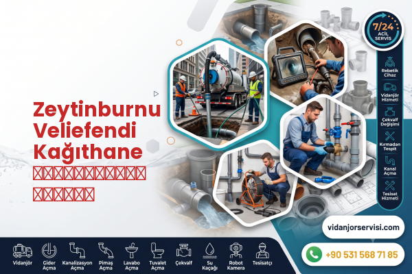 Zeytinburnu Veliefendi Kağıthane ассенизатор мастер